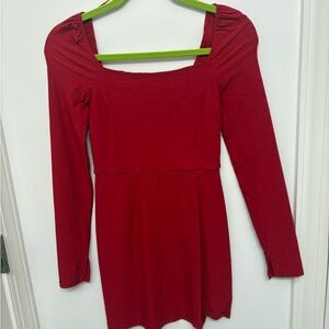 Mi ami Vibrant Red dress